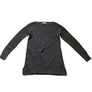 Loft Women’s Sweater Dark Gray Black Size XS